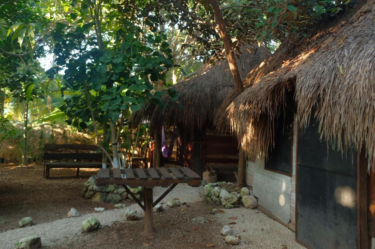 Near Lake Hostal Bacalar Eksteriør billede